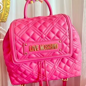 Love Moschino 🎀 Hot Pink Mini Backpack 🌸